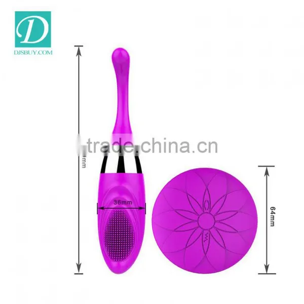 100% Waterproof Wireless Rechargeable Control Vibrating Massager Jumping Eggs photo-3