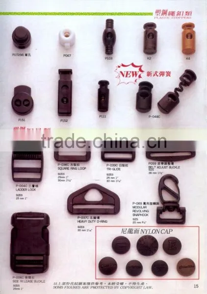 Garment Accessory-Snap Buttons and Buckles in Metal and Plastic photo-4