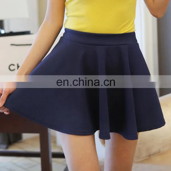 Women Fashion Summer Clothes Stretch Midi A-Line Sweet Waisted Skirt photo-2