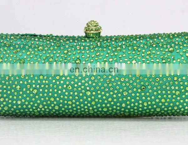 China Suppliers Women Green Clutch Bag,PU Evening Clutch Bag,plain Party Clutch Bag photo-2