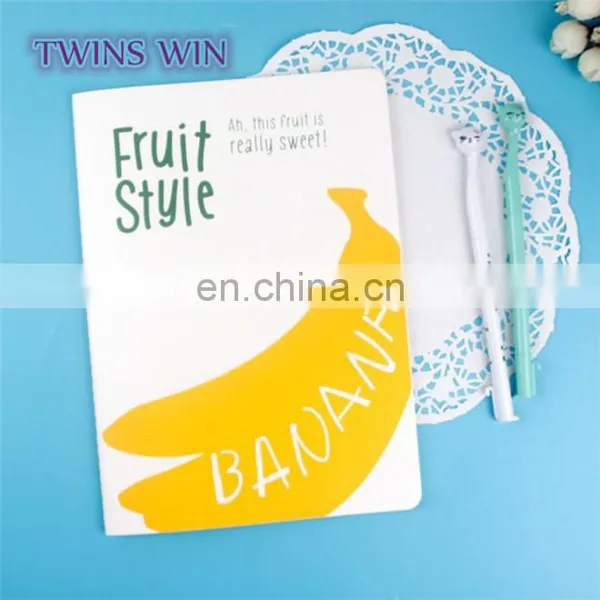 Czech Republic Popular Wholesale School Stationery Promotion High Quality Creative Cheap Fruit Design Paper Notebooks photo-2
