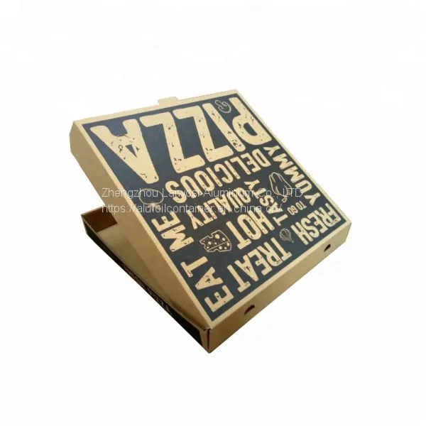 Environmental Healthy Customized Logo Pizza Packaging Box photo-2