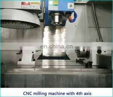 Vmc850 China 4 Axis Vertical Turret Milling Machine photo-5