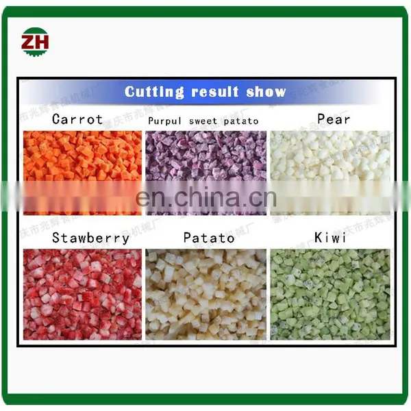 Automatic Potato Cube Vegetable Cutting Machine Mango Fruit Dice Cutting Machine Kiwi Fruit Cutter photo-6