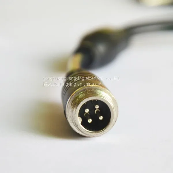 Household Appliances M12 Aviation Male Plug Transfer Cable photo-2