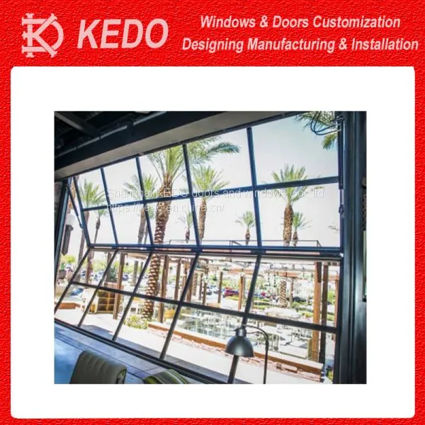 Aluminum Fold up Glass Window Design photo-5