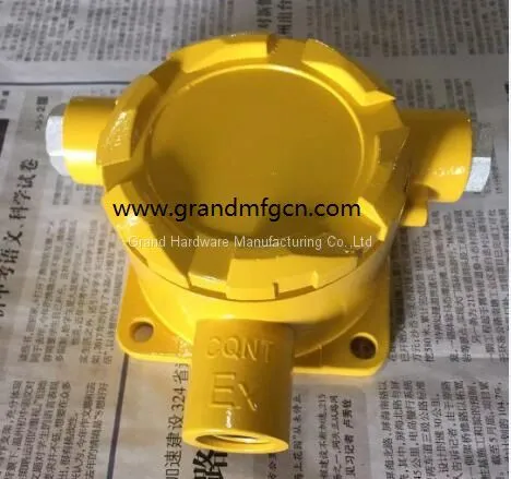 Aluminum die casting fir fighting flammable and explosive detector aluminum housing case