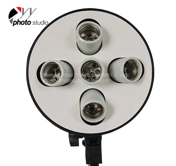 Continuous 5 Heads Softbox Light Socket YL107,Studio Lightings photo-2