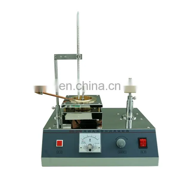 China SYD-3536 Electric Bitumen Asphalt Cleveland Flash Fire Point Test Meter