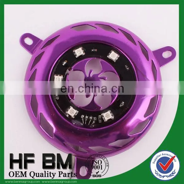 Scooter Refit Accessories, Scooter Fan Cover With LED Light, Suitable for GY6 125CC Engine photo-6