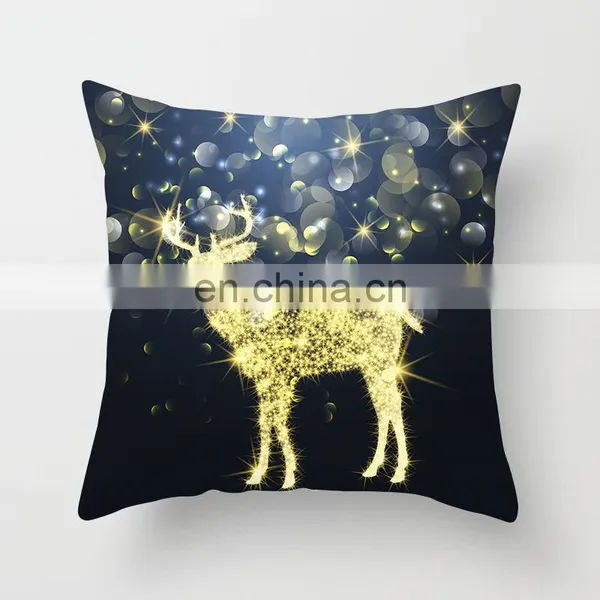 1PCS Custom Made Merry Christmas Happy New Year Cushion Cover photo-3