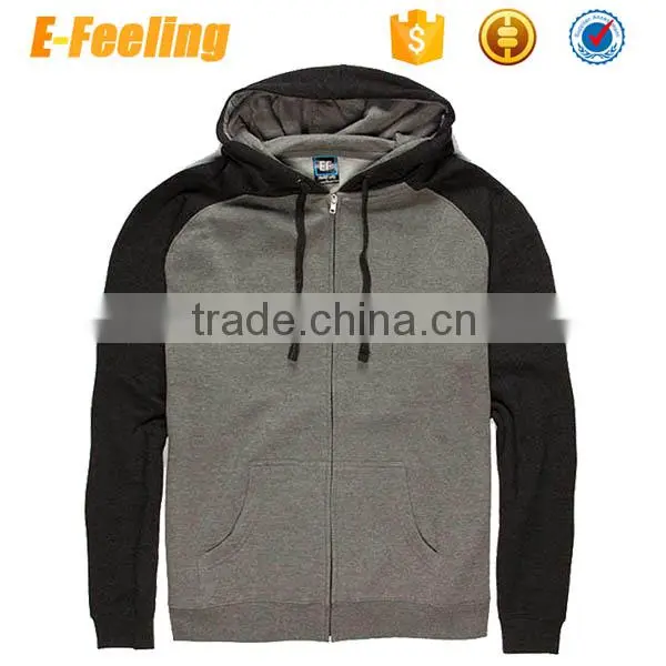 Wholesale Plain Zip Hoodies Zip Up Hoodies Plain Zip Hoodies photo-3