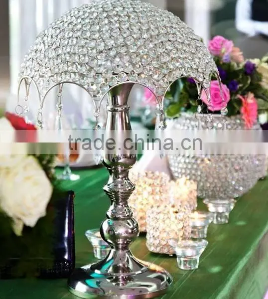 Crystal Hurricane Candelabra, Crystal Hurricane Candle Holder photo-2