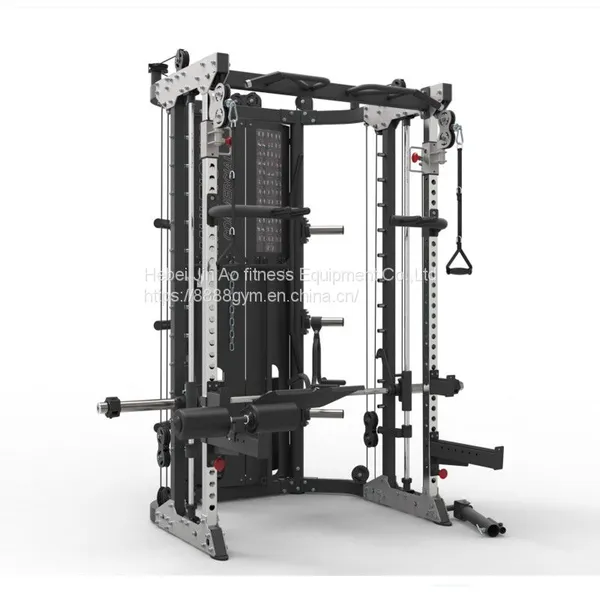 Fitness Equipment Fitness Equipment Body Building Gym Multi Functional Power Rack Gym Smith Machine 3 D Smith Machine