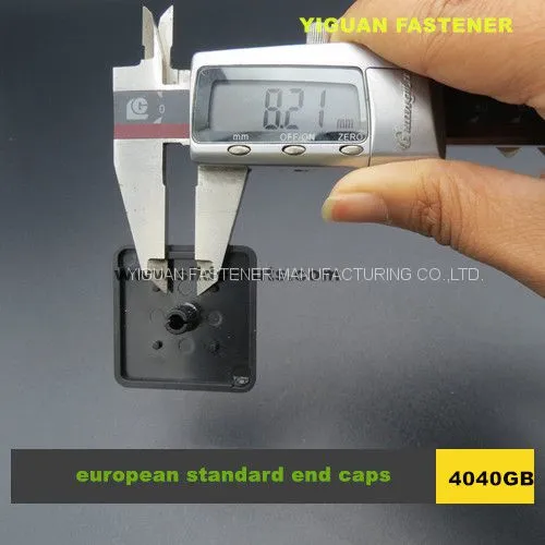 4040 Plastic End Cover for Aluminium Profile Terminal photo-2