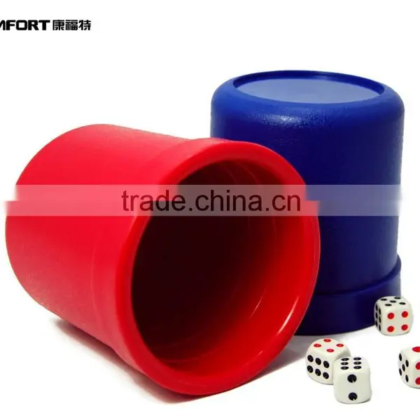 Mini Plastic Dice Cup Leather Dice Cup photo-4