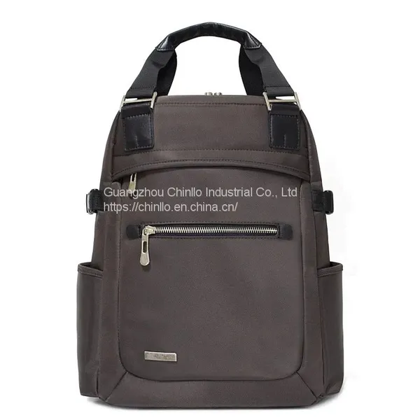 Fashionable Black Briefcase Leisure Business Custom Logo Backpack Light Luxury Waterproof Backpack High Quality CLH18-0102 photo-3