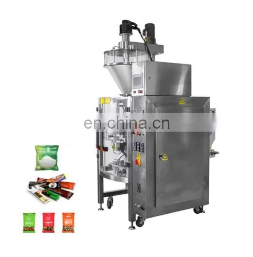 Small Sugar Vertical Salt Powder Liquid Tea Bags Filling Sachet Nuts Food Packaging Sealing Sachet Packing Machine For Spices photo-2
