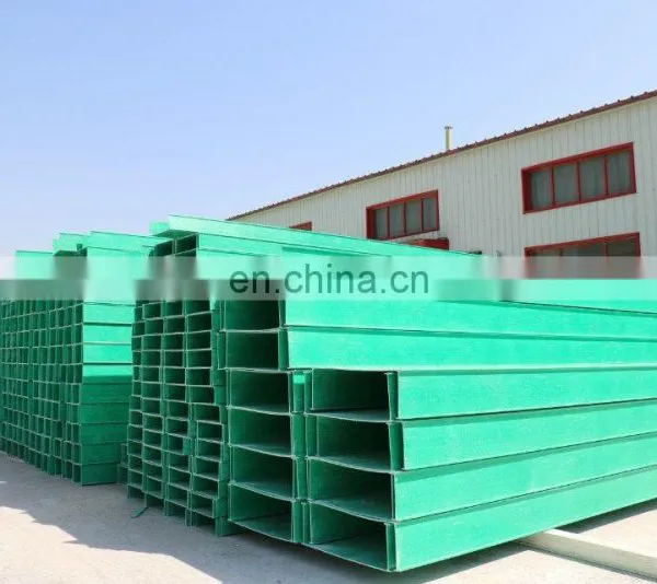 China Manufacturers High-speed Rail Highway Insulation Trough Type FRP Cable Tray photo-2