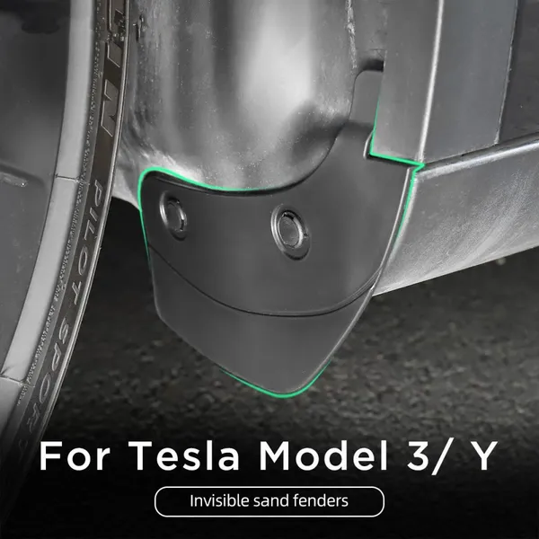 Tesla Model 3/Y 2020-2022 Невisible Splash Guards
