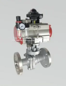 Pneumatic Actuated High Pressure Ball Valve for Demanding Industrial Fluid Control