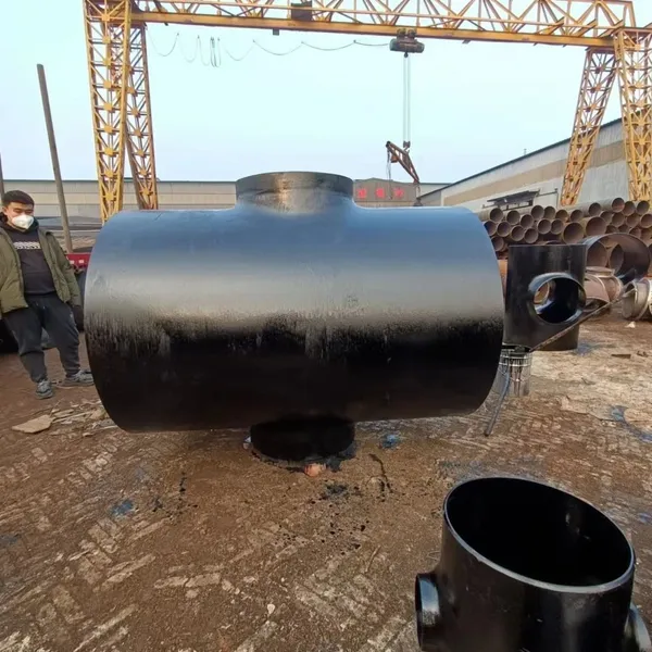 3PE Elbow / National Standard Polyurethane Inner and Outer Anti-corrosion Epoxy Coal Asphalt Pipe Fittings / Double-layer Epoxy Powder Elbow photo-4