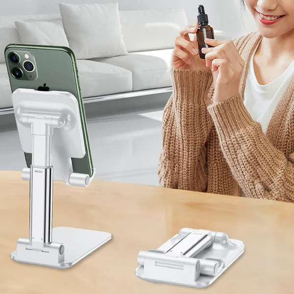 Mobile Phone Holder Desktop Lazy Portable Adjustable Foldable Phone Holder Universal Activity Advertising Gift Logo Custom Phone Holder