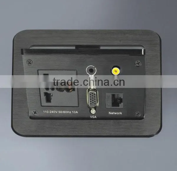 Intelligent Air Support Type 3 Pin Desktop Socket for Office photo-3