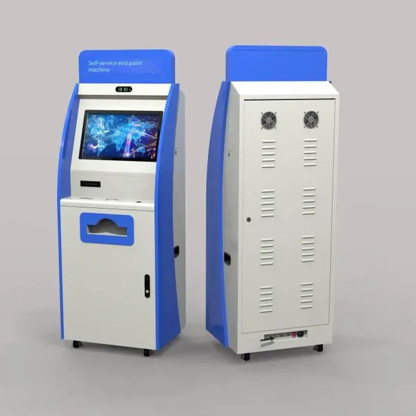 self-service query terminal all-in-one machine for campus replacement, issuance, and handling of social security cards in the service hall, interactive query all-in-one machine, printer for social security cards and id cards for printing and picking up fo