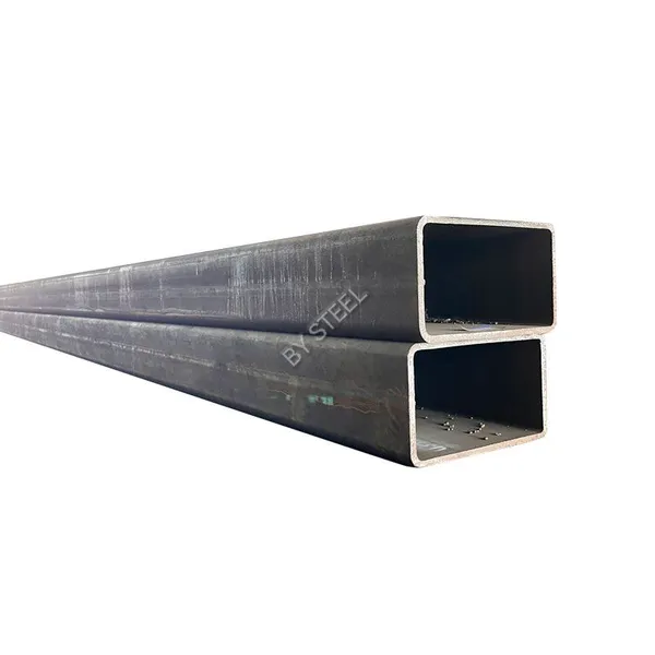 Square Steel Pipes Carbon Steel Welded Pipe Black Tube Bar Iron Pipe for Construction