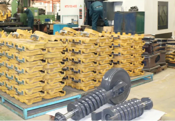 Komatsu PC Series Excavator Undercarriage Track Link Spare Parts 45Mn2 Steel