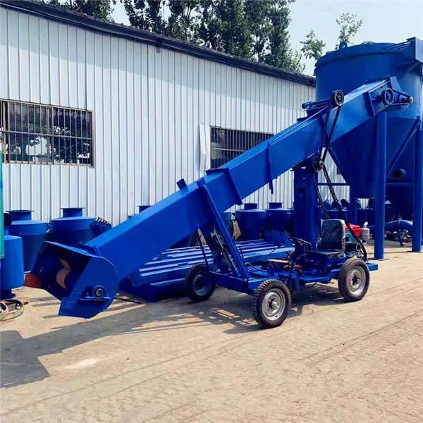 Spiral Sand and Gravel Reclaimer, Grain Reclaimer; Self-propelled Grain Collection and Conveying Equipment for Bulk Grain Loading photo-4