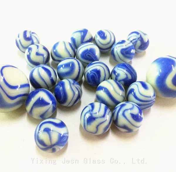 Wholesale Glass Beads Marbles 16mm 25mm Colorful Glass Beads Fishbowl Decorative Beads Craft Ball photo-5