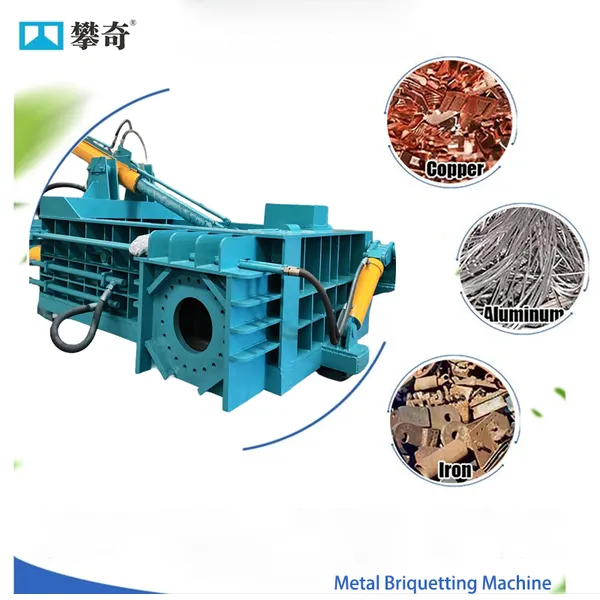 Horizontal Hydraulic Scrap Metal Baler / Machine de briquetage de métal pour le recyclage