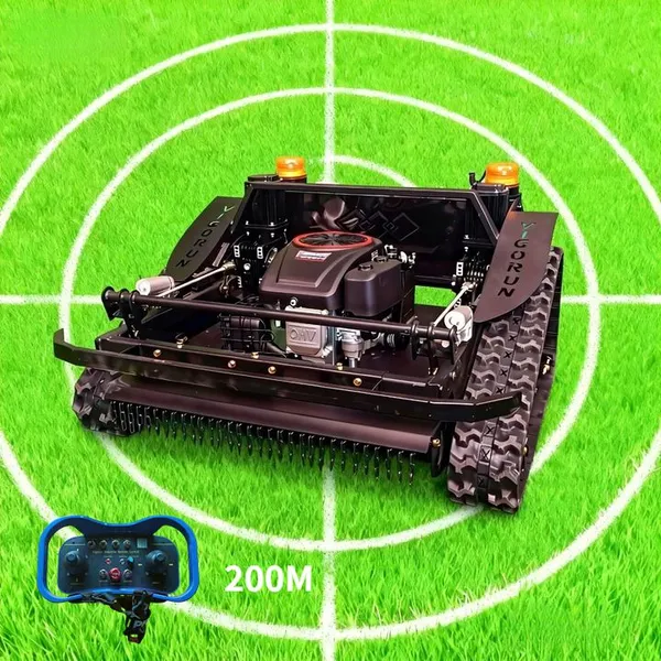 Hillsides Vegetation Control Self Propelled Cordless Tracked Mowing Machine Factory Direct Sales Low Price Buy Online CE photo-4