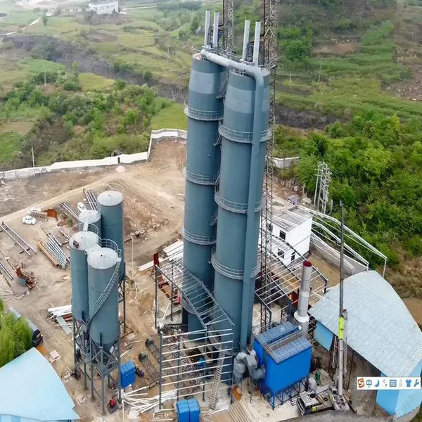 200TPD Vertical Lime Kiln / Active Lime Shaft Kiln for Quicklime Production Plant photo-3