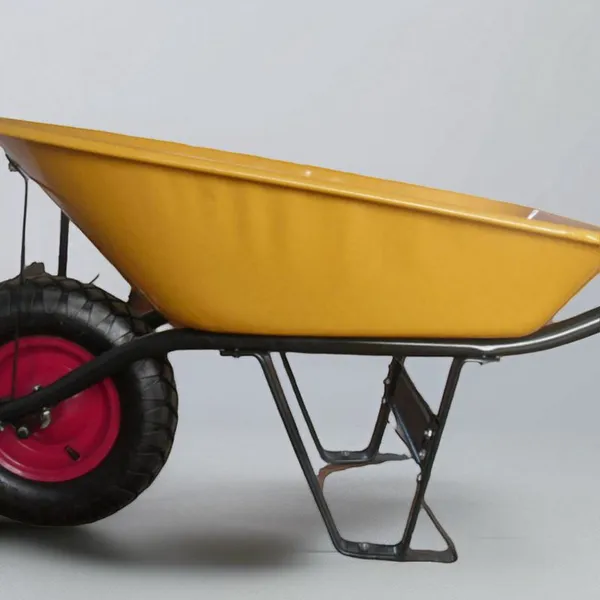 Durable Construction Wheelbarrow With Solid Wheel for Construction Supply Buyers Factory Export Supply for Dealer and Import Distribution photo-3