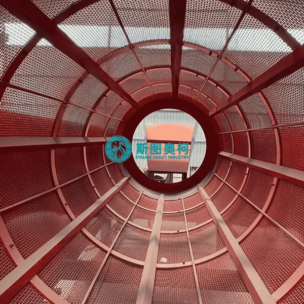 rotary drum separator for soil