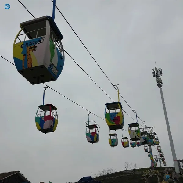 Dq Steel Cable Car System for Amusement Parks Outdoor Recreational Areas-Safe Passenger Transport Easy Installation High Amusement Park Cableway photo-3