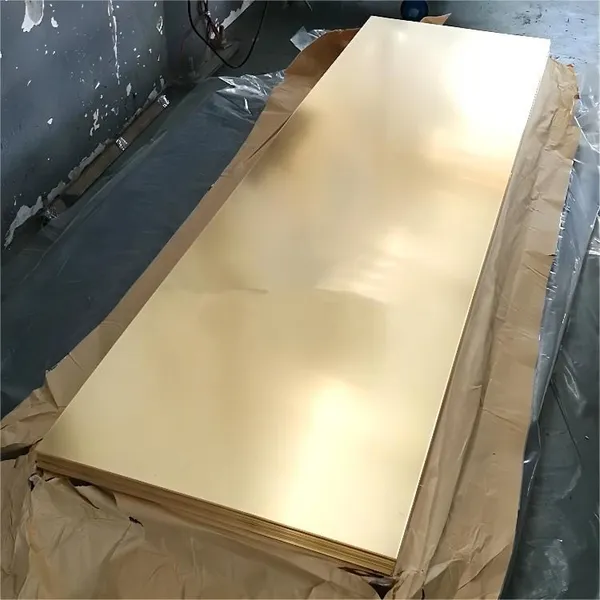 H62 Brass Copper Alloy Plate, Hot Rolled, 0.5–50mm Thickness Range