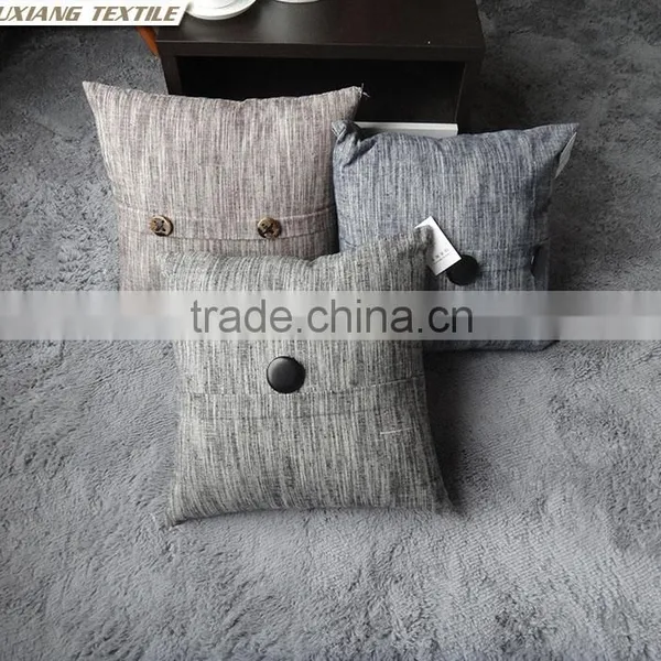 Decorative Memory Form Throw Pillow With Button