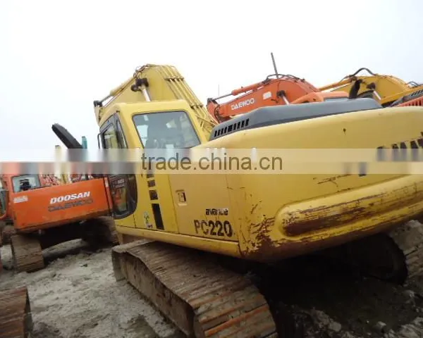 Strong Relibility Used Excavator Pc220-6 Oringinal Japan China for Cheap Sale in Shanghai photo-6