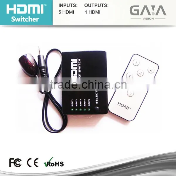 5x1 HDMI Selector Switch HUB