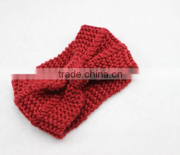 Winter Warmer Korean Style Round Woolen Hair Band for Women photo-2