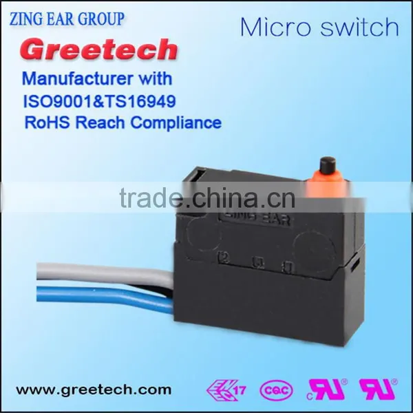 UL, ENEC Approved Automotive Electronics Used 0.1a 3a Micro Switch photo-2