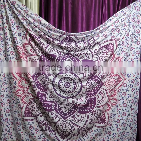 Bohemian Sexy Beach Throw Tapestry Mandala Flower Ethnic Hanging photo-2