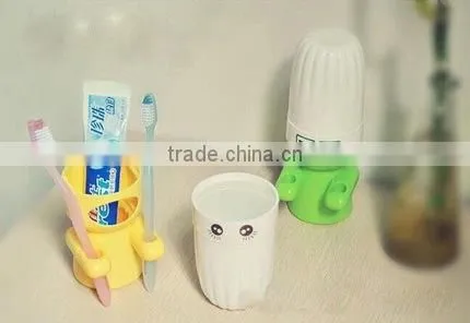 AN616 ANPHY Cartoon Plastic Mouthwash Toiletries Suit Storage Shelf photo-3