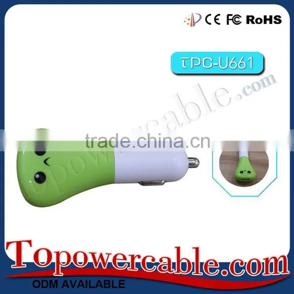 2015 New In Car Mobile Phone Small Car Charger For Htc For Zte For Iphone 5 5S photo-2