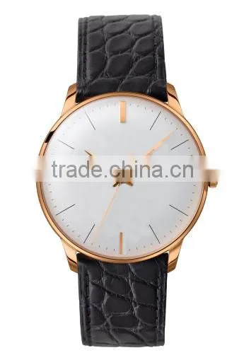 2016 Top Selling Leather Western Wrist Watcheswholesale Men Waterproof Watch photo-3