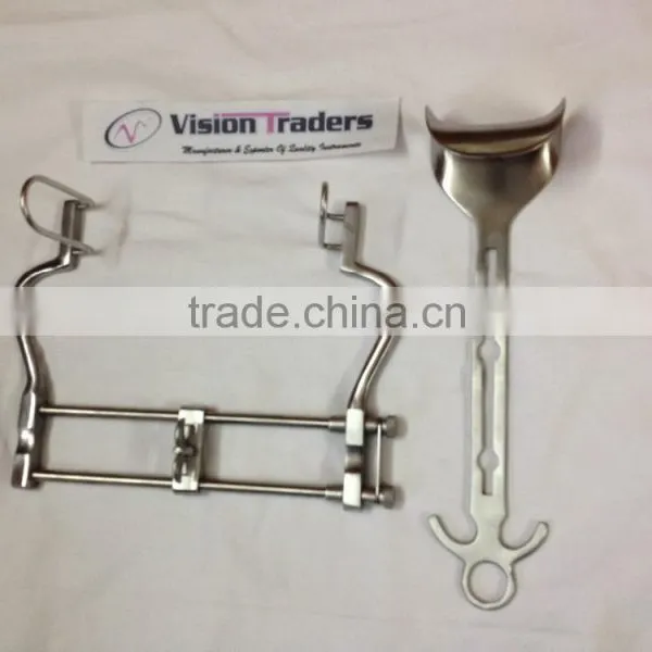 Balfour Abdominal Retractor Set Stainless Steel CE ,ISO Standard , 18cm Spread With Center Blade All Sizes of Blades Available photo-3